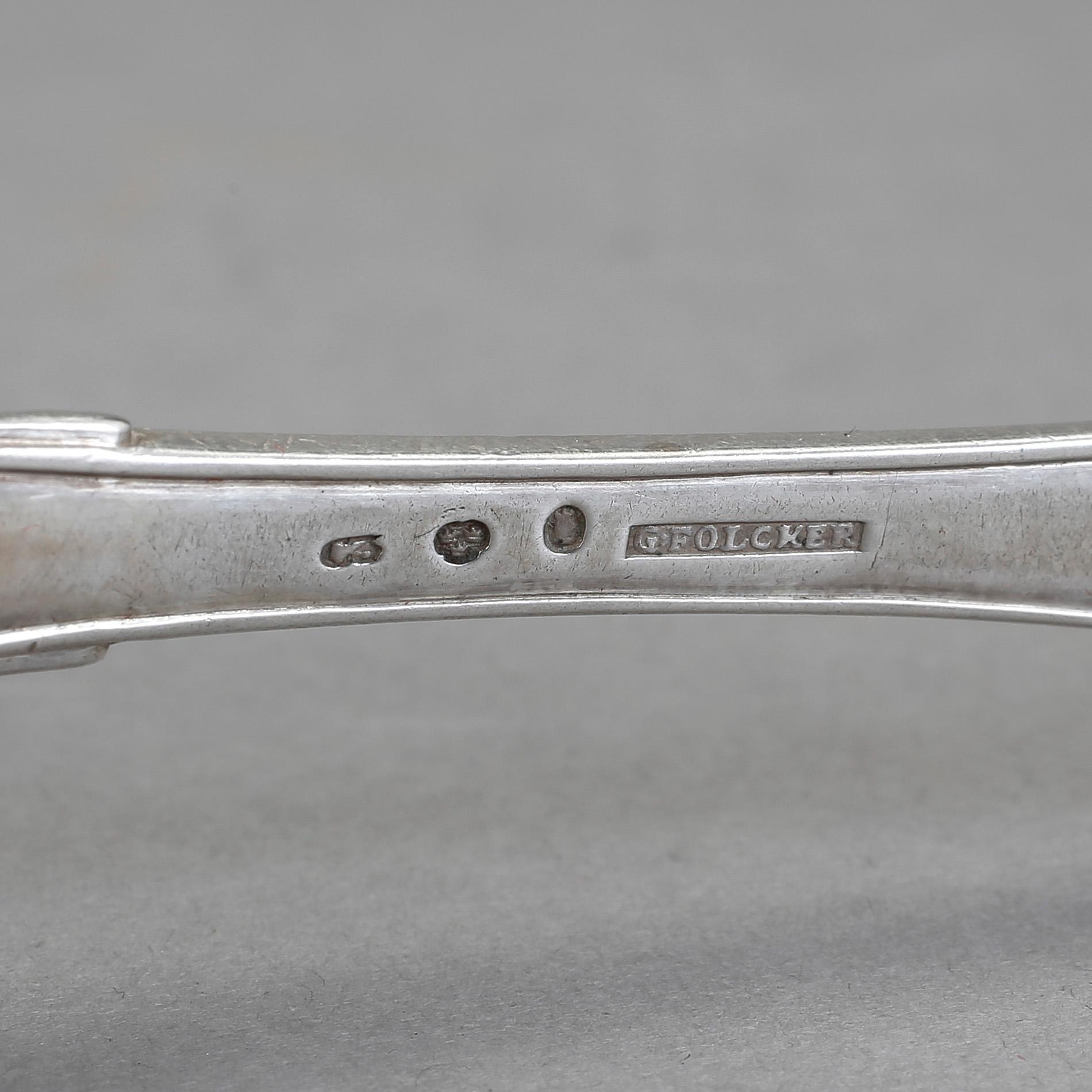 MATSKEDAR, 6 st, Gustaf Folcker, Stockholm, 1809. Vikt ca 395 gram.