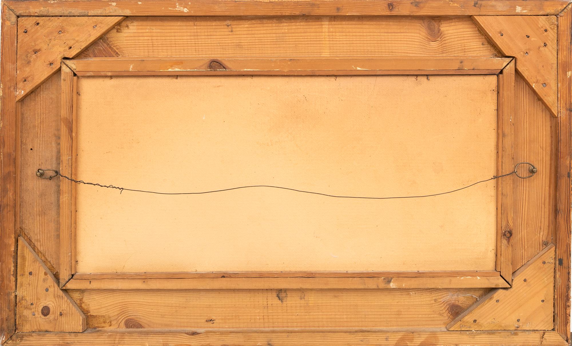 Valter Lindholm, pastell signerad.