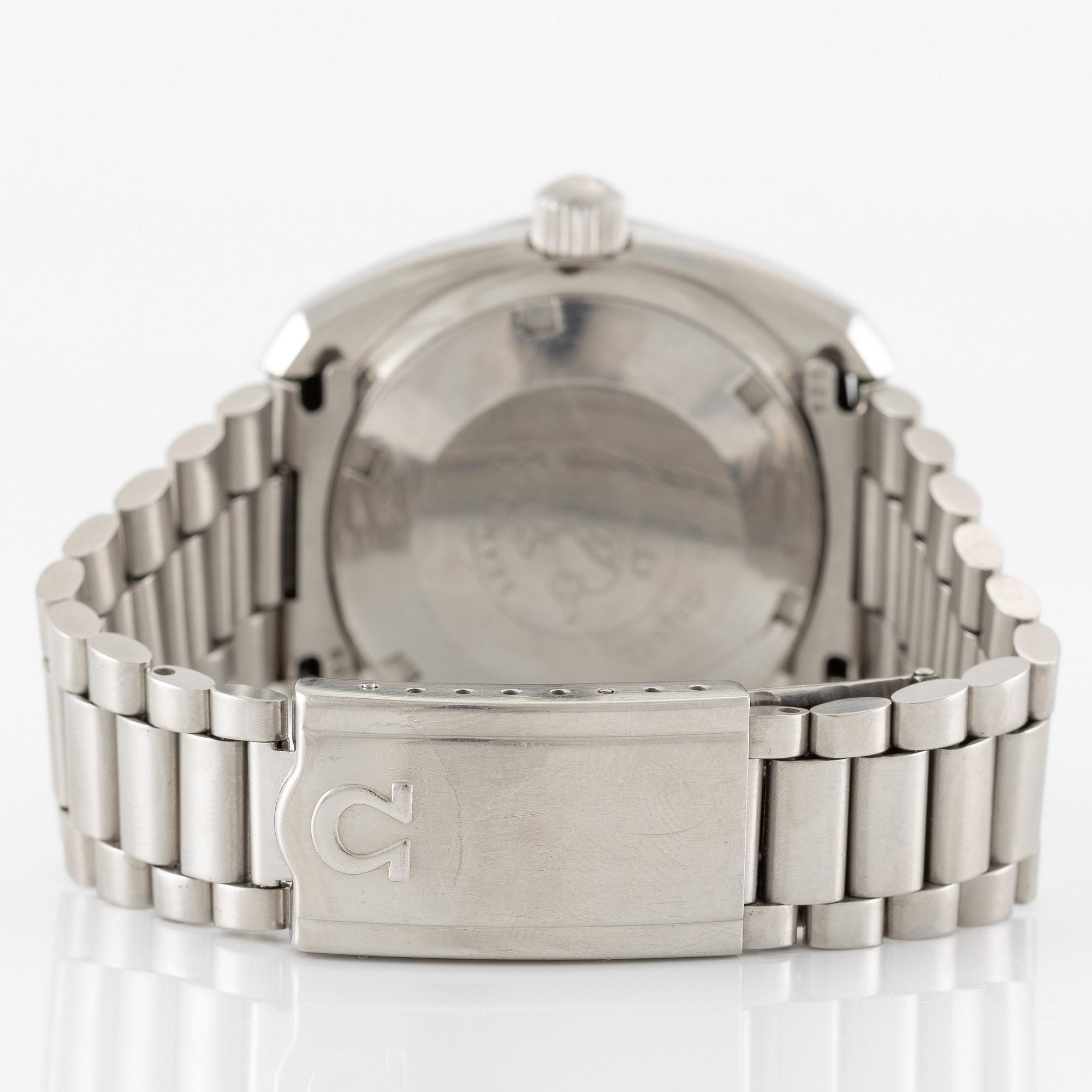 Omega, Seamaster 200, "Banana", wristwatch, 41 mm.