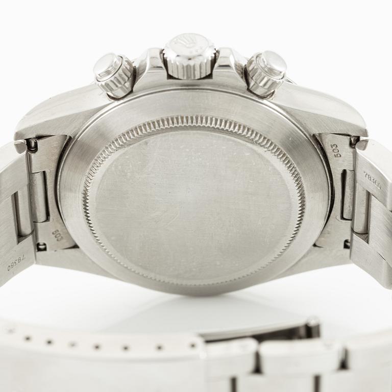 Rolex, Daytona, "Floating Cosmograph", "Inverted 6", "225 Bezel", "Zenith", chronograph, wristwatch, 40 mm.