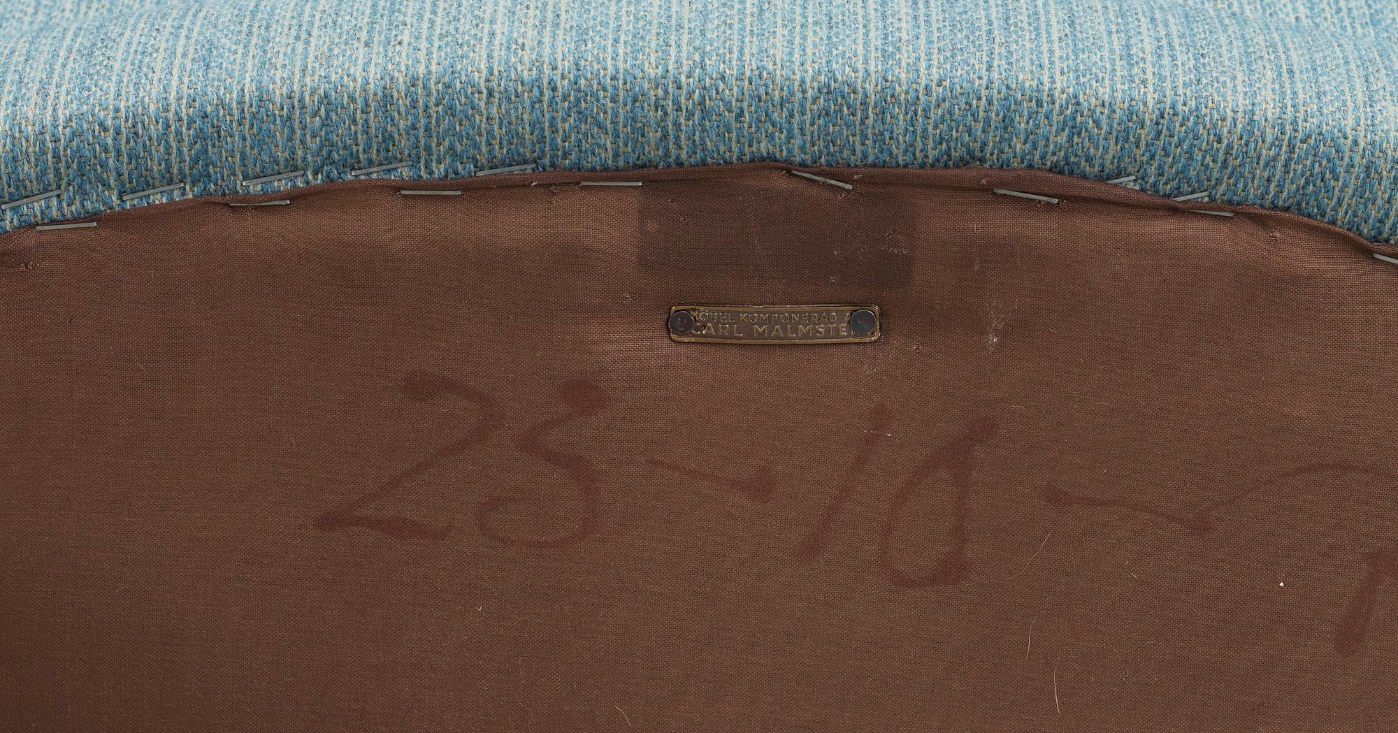 FÅTÖLJ, "Farmor", Carl Malmsten.