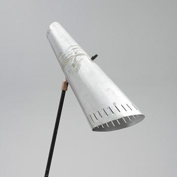 GOLVLAMPA, metall, 1960-tal.