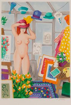 Lennart Jirlow, lithograph in colours, signed 17/275.