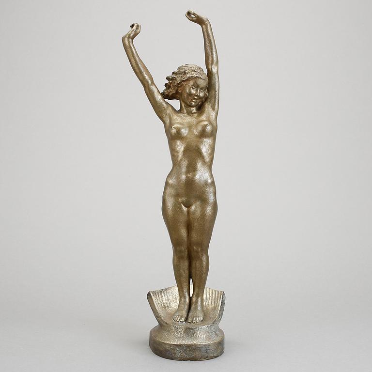 GUSTAF SANDBERG, skulptur, brons, signerad. Gjuteri: Erik Petterson Fud.