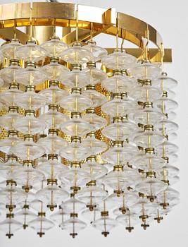 Hans-Agne Jakobsson, an "Estrella" ceiling lamp model "T 580", Hans-Agne Jakobsson AB, Markaryd, 1960s-70s.