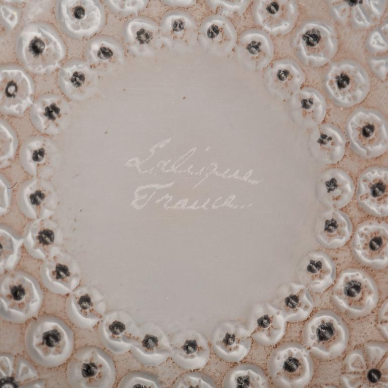 SKÅL, glas, Lalique, signerad Lalique France. 1900-talets andra hälft.