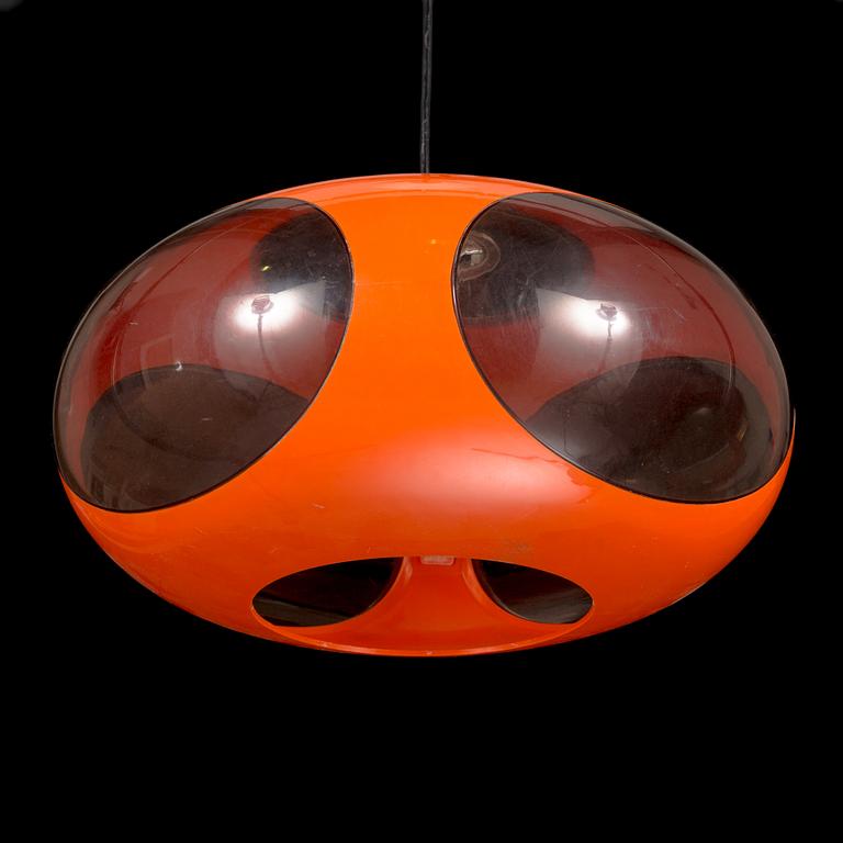 Taklampa, "Ufo", Massive, Belgien, 1960-tal.