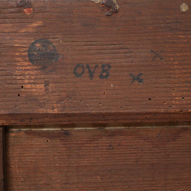 SPEGEL, sengustaviansk, Olof Westberg, Jönköping/Kalmar, (verksam 1785-1803), märkt.