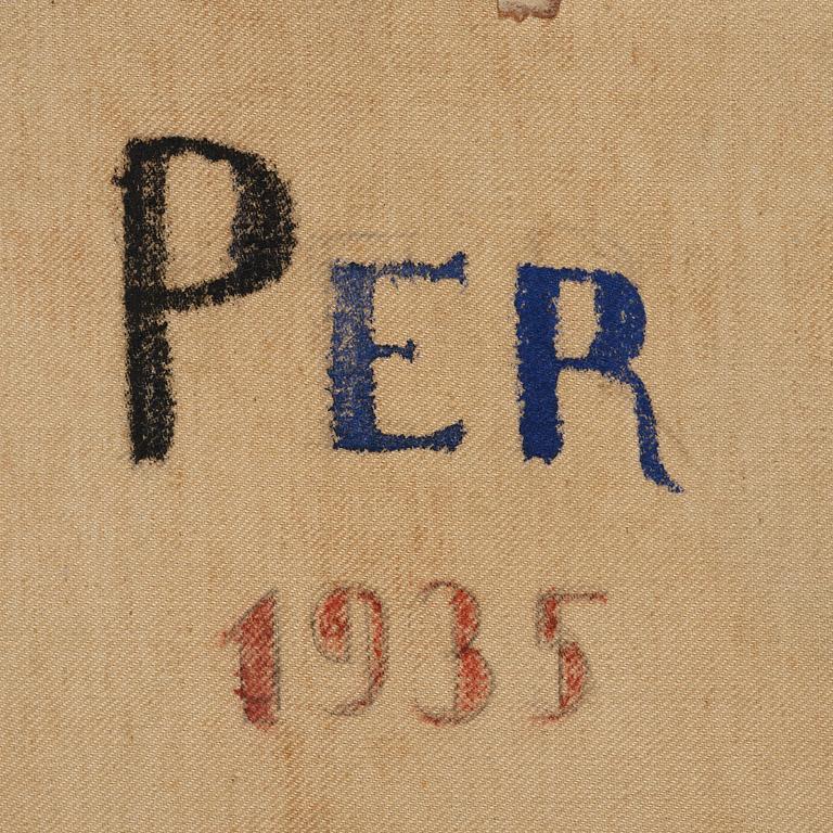 Bror Lindh, Winter Landscape.