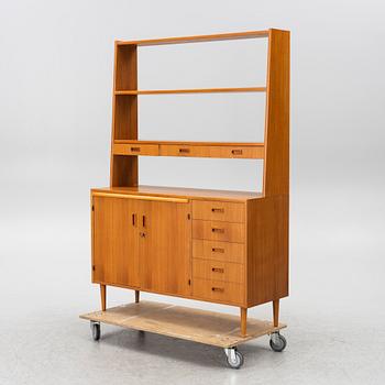 Bookcase with cabinet, Sweden, 1950s/60s.