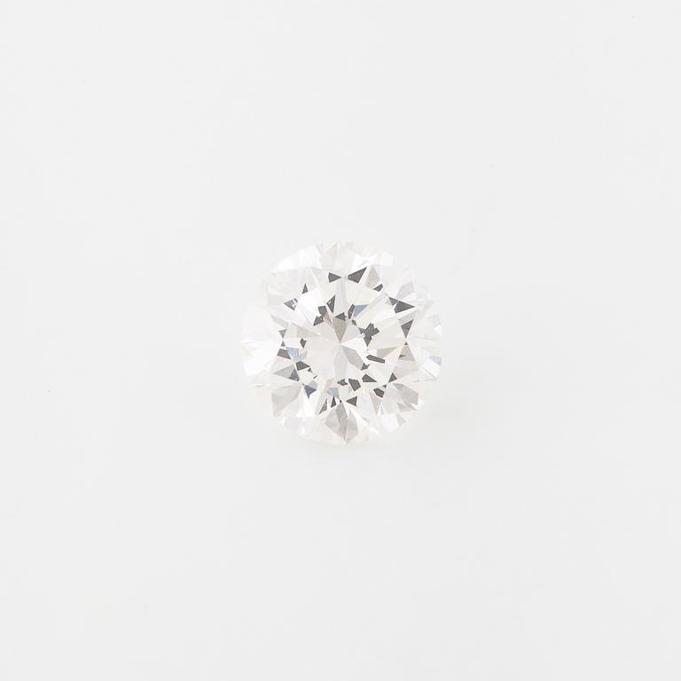 A brilliant cut diamond, ca 1.05 ct.