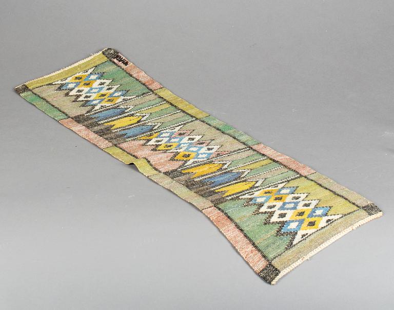 VÄVNAD. "Crocus" AB MMF (Märta Måås-Fjetterström), ca 93x25 cm.