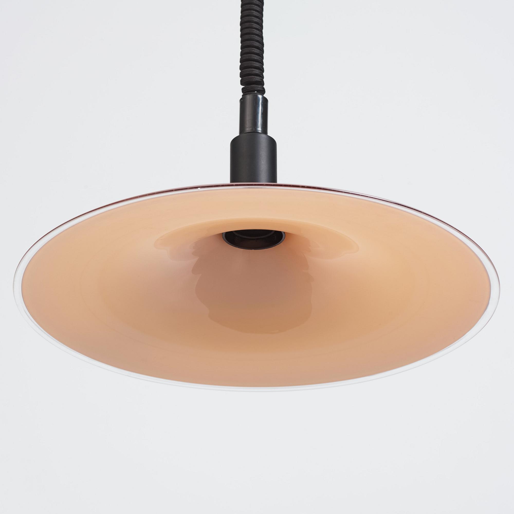 Venini, two 'Cinese' pendant lamps, model no. 834, by Studio Venini Italy, 1960s.