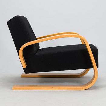 Alvar Aalto, fåtölj, "Tank chair", modell 400, Artek 2009.