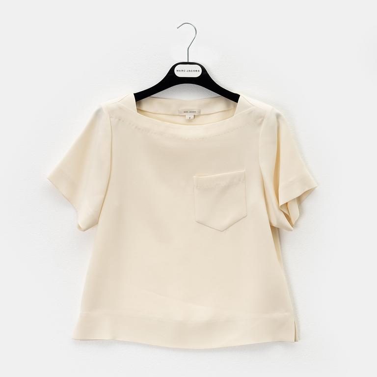 Marc Jacobs, a silk top, size 0.