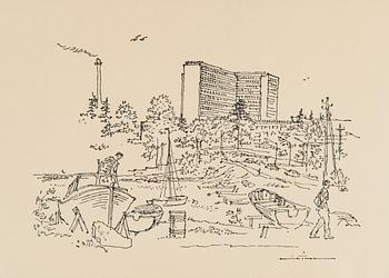 Henrik Tikkanen, Stadsvy.