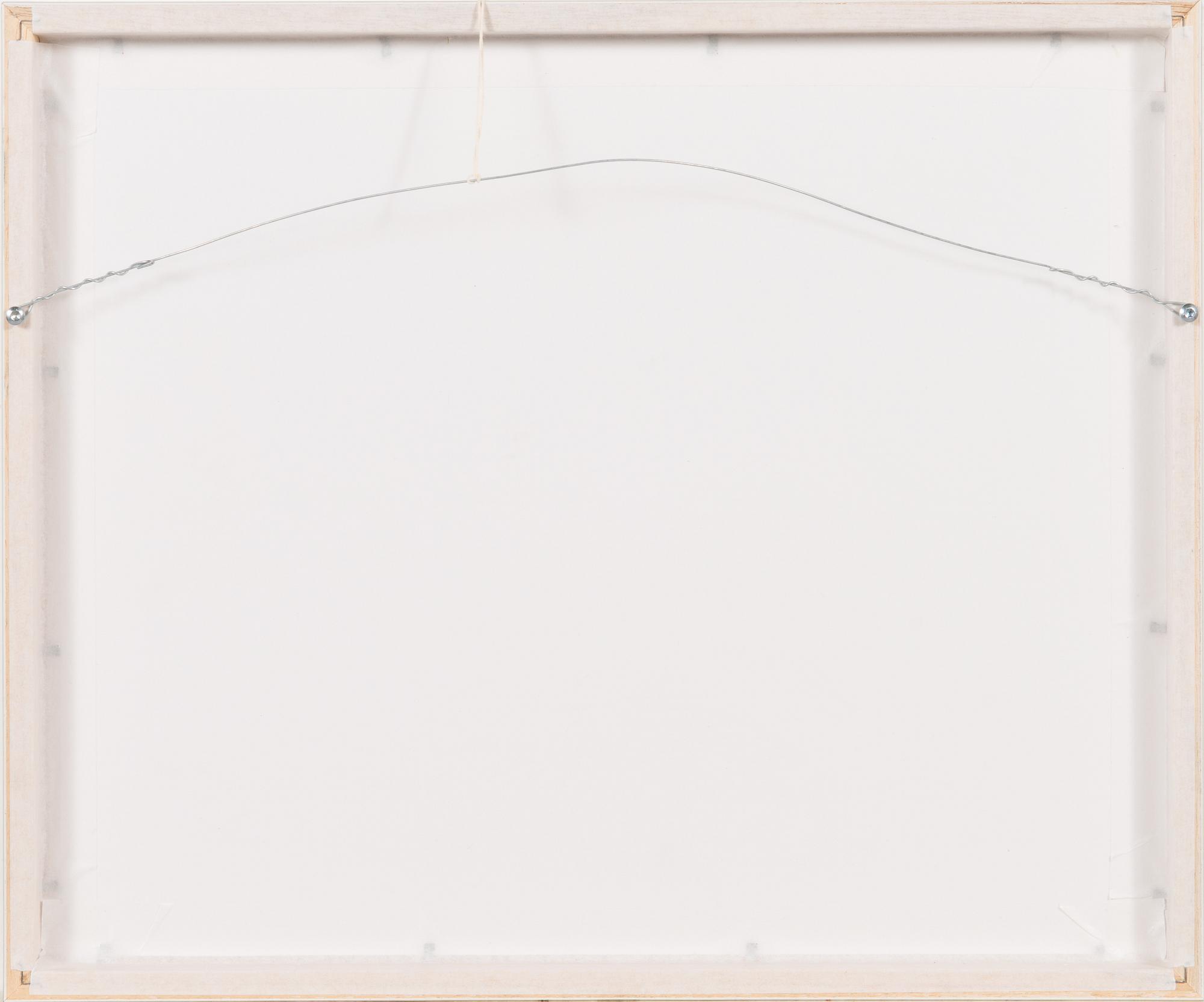 Kristian Krokfors, serigrafia, signeerattu ja päivätty 2016, numeroitu 44/100.