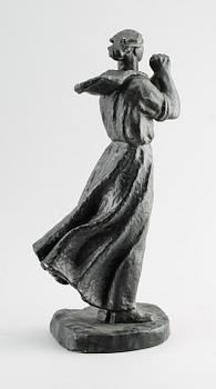 IVAR JOHNSSON, skulptur, gips, signerad.