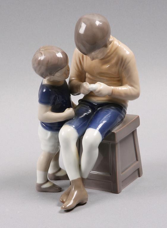 FIGURIN, porslin, Bing & Gröndahl, Danmark.