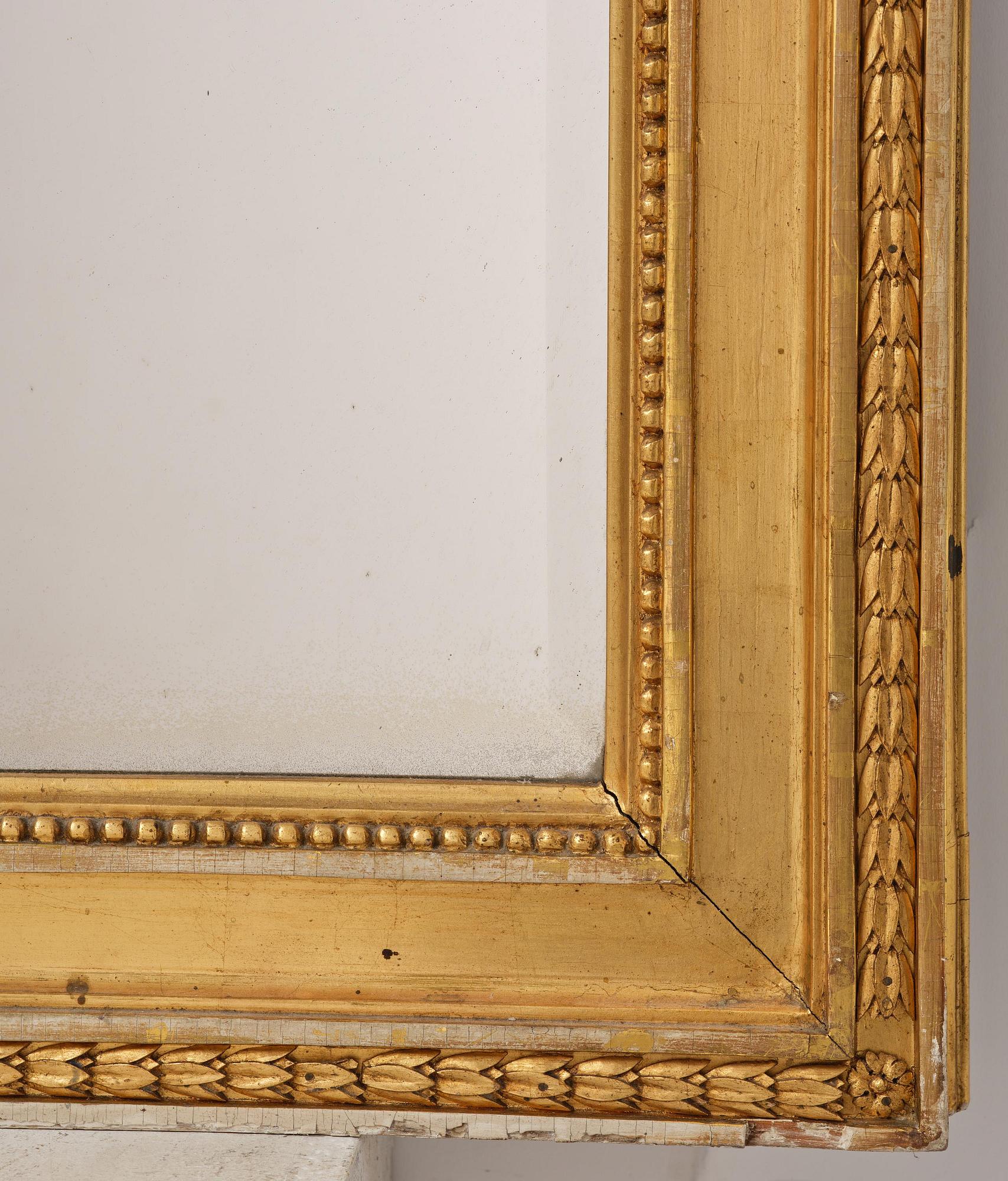 Spegel, Stockholmsarbete, 1800-talets början, Sengustaviansk.