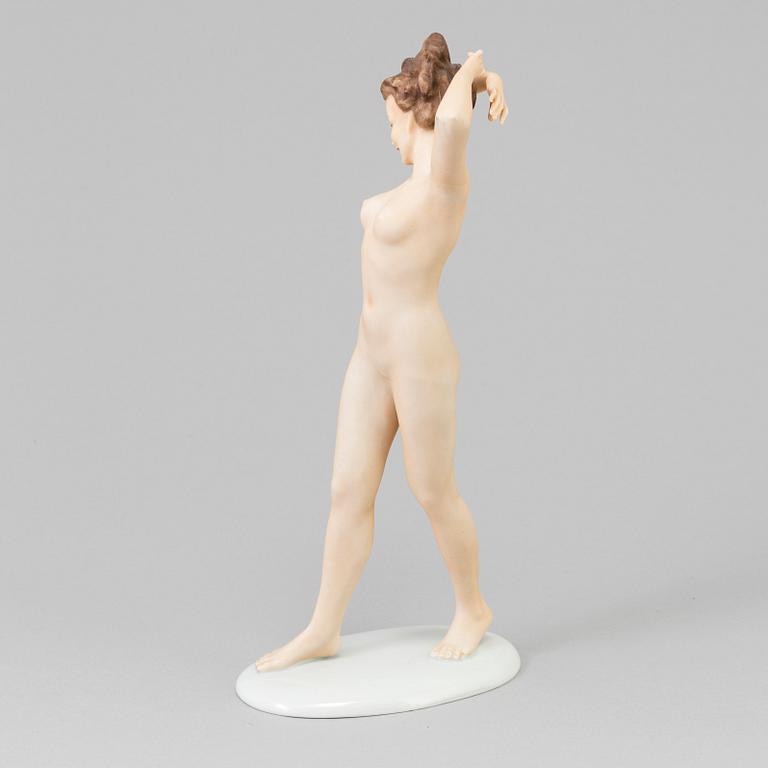 A porcelain figurine by Schaubach Kunst, Germany, first half of the 20th century.