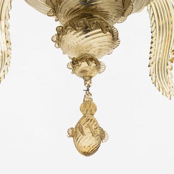 A Venetian chandelier, Italy mid 20th century.