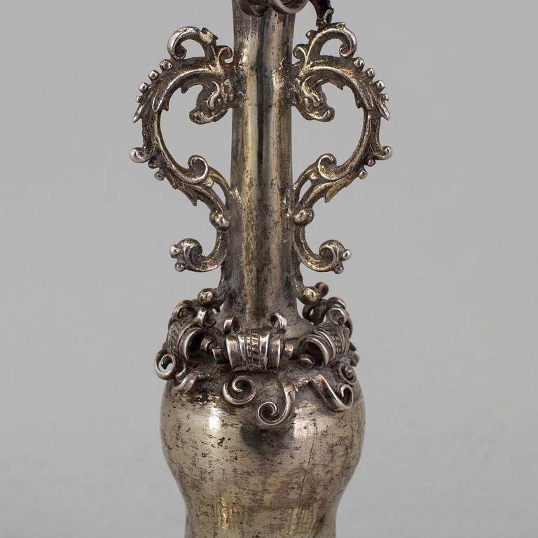 GEORG MÜLLNER, Nürnberg (v 1624-1659), förgyllt silver, barock.