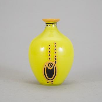 VAS, glas. Signerad Rob J, art noveau, Paris, 1910-/20-tal.