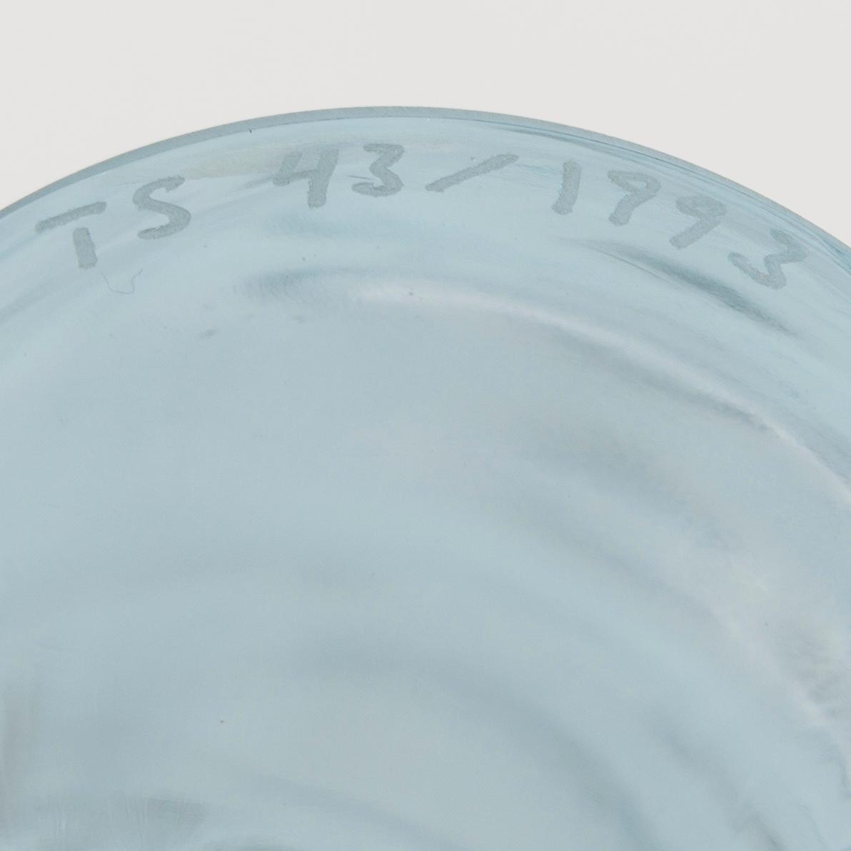 LJUSSTAKE, glas, "Marcel" Timo Sarpaneva, signerad TS och numrerad 43/1993, Iittala.