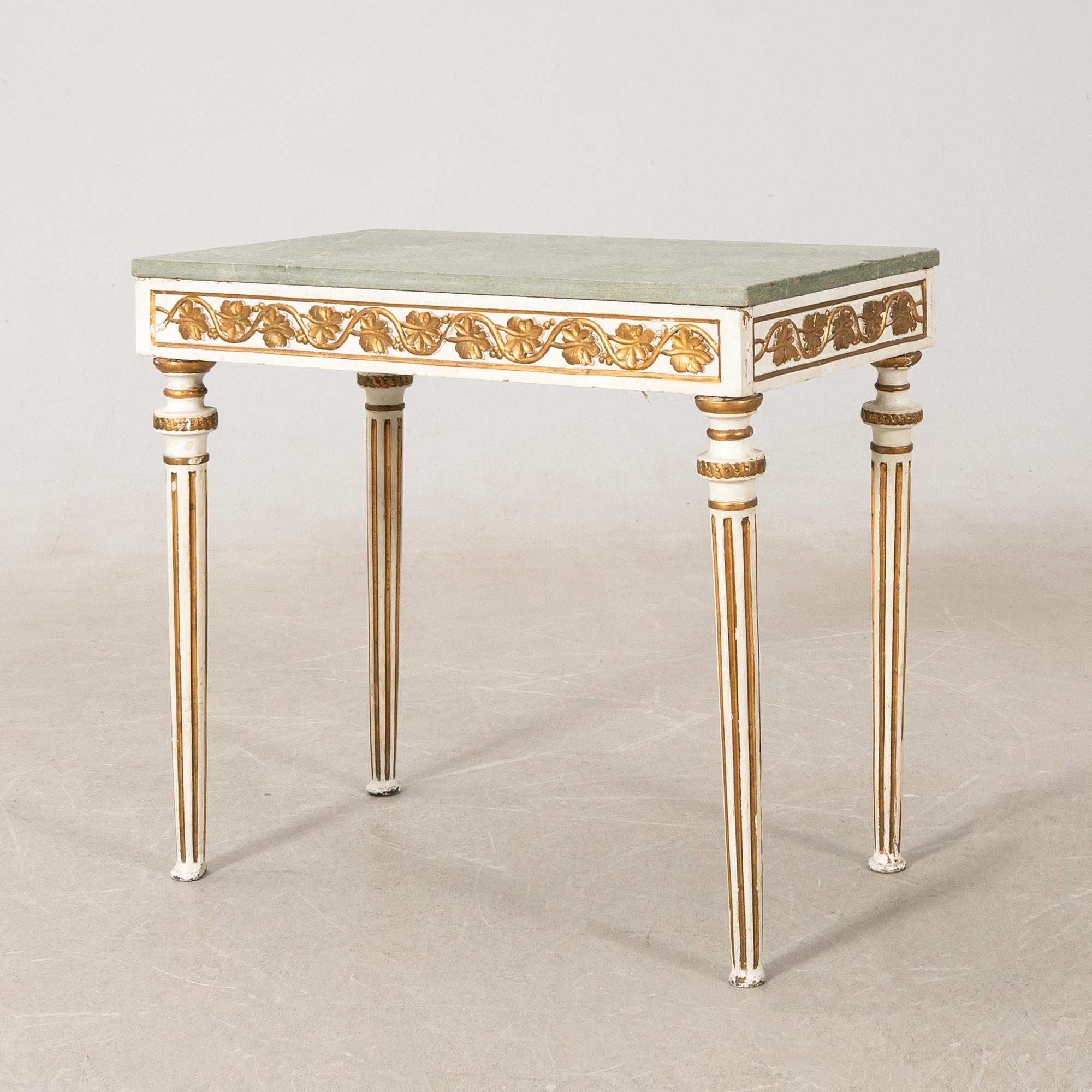 Console table, Gustavian, circa 1800.