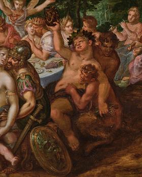 Frans Badens, attributed to, Bacchanal.