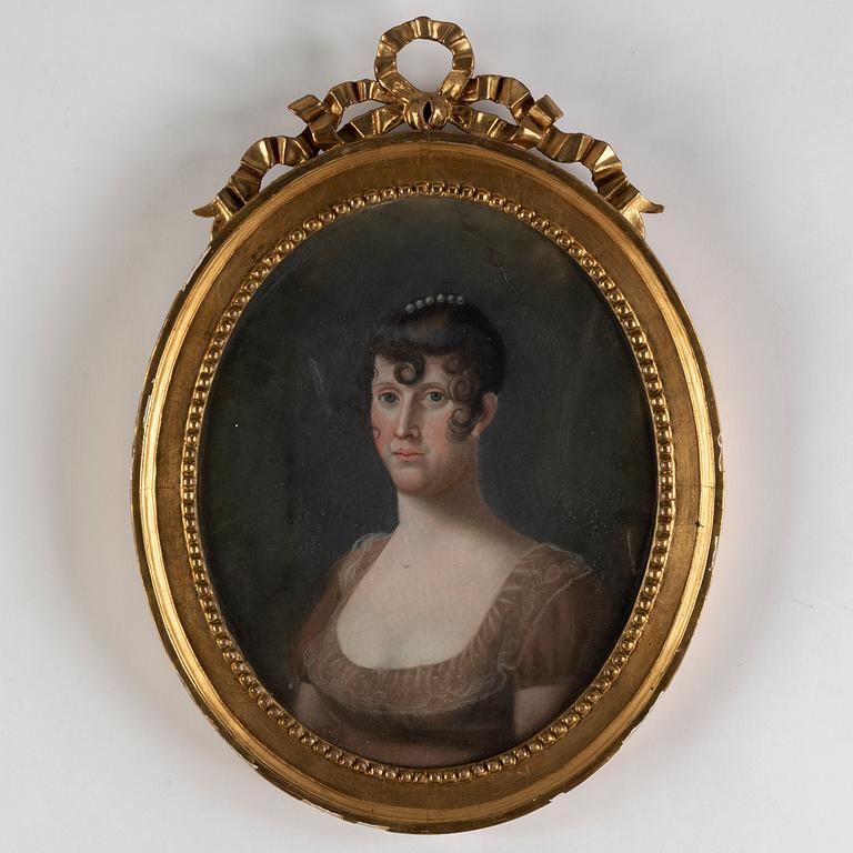 Okänd konstnär, pastell, omkring 1800.