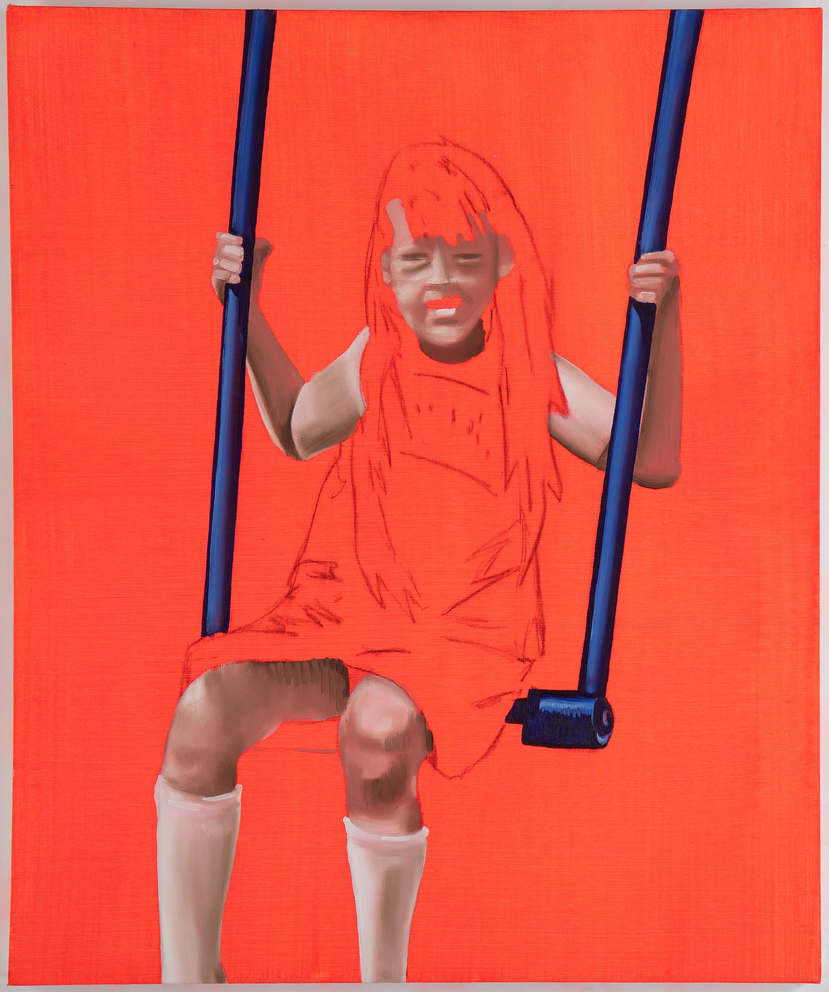 Holger Kurt Jäger, acrylic on canvas, signed verso.