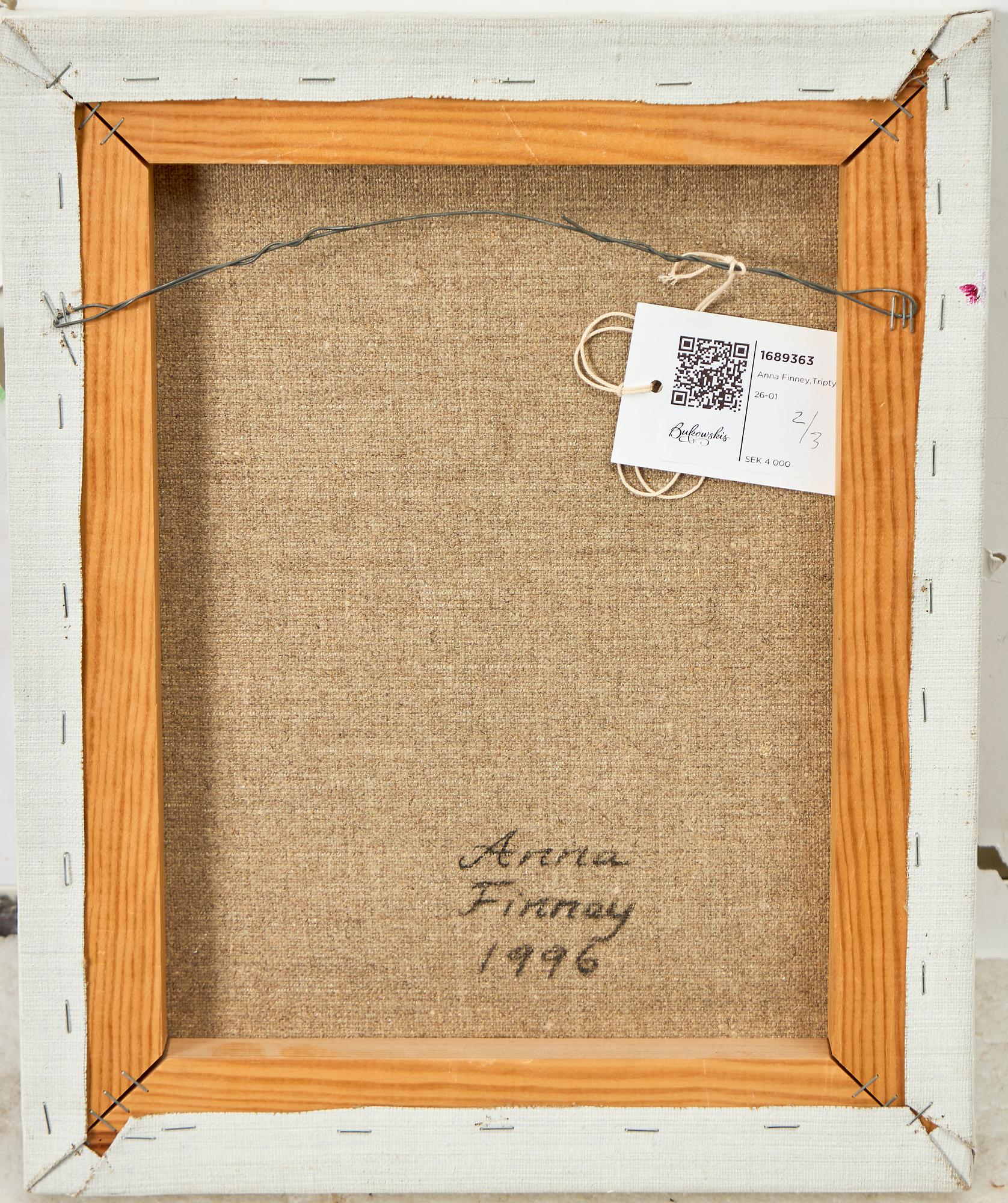 Anna Finney, Untitled, triptych.