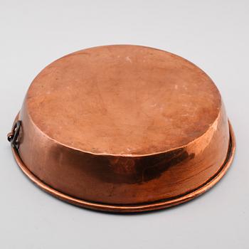 SAMLING KOPPARFÖREMÅL, 31 delar, 1800-tal.