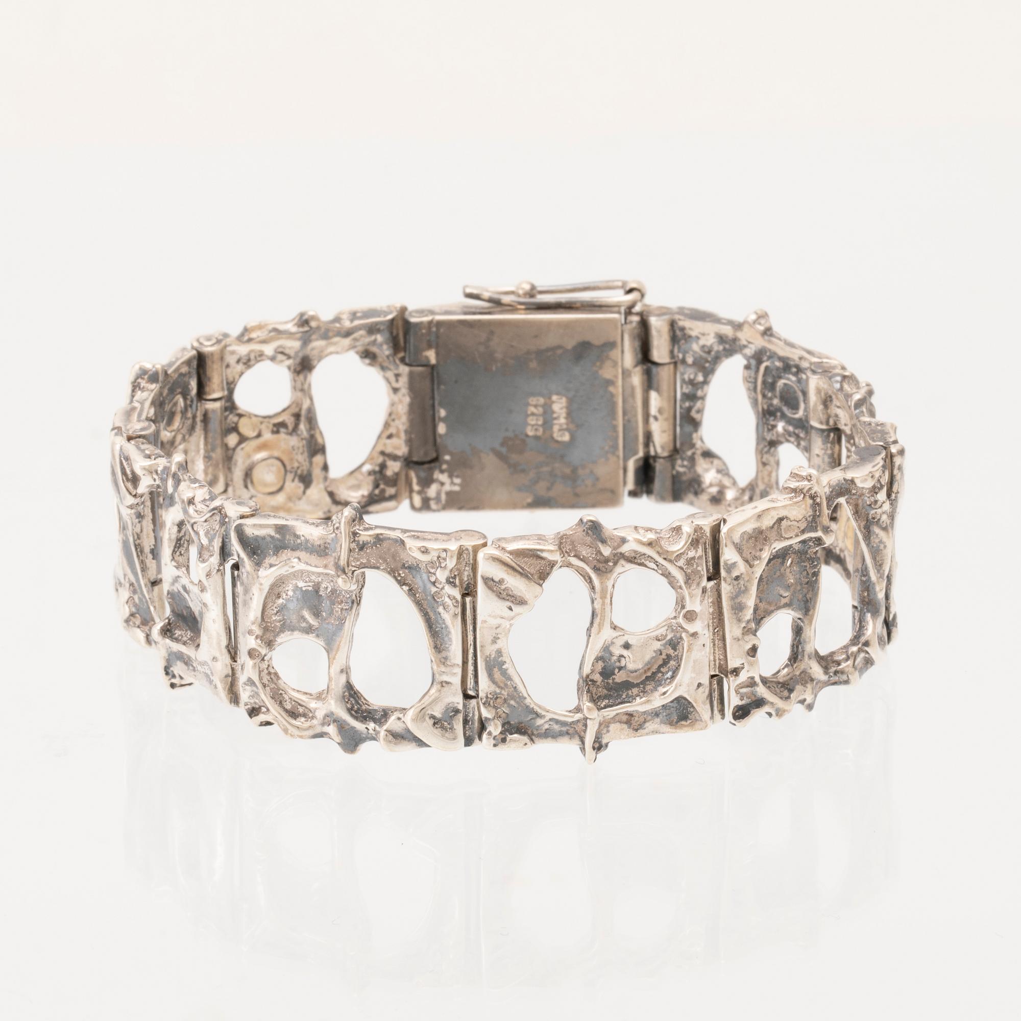 Armband "No.752" silver Juhls Norge.