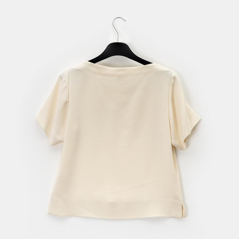 Marc Jacobs, a silk top, size 0.