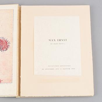 Max Ernst, book with colourlithograph, 1973, signed and numbered 21/80.