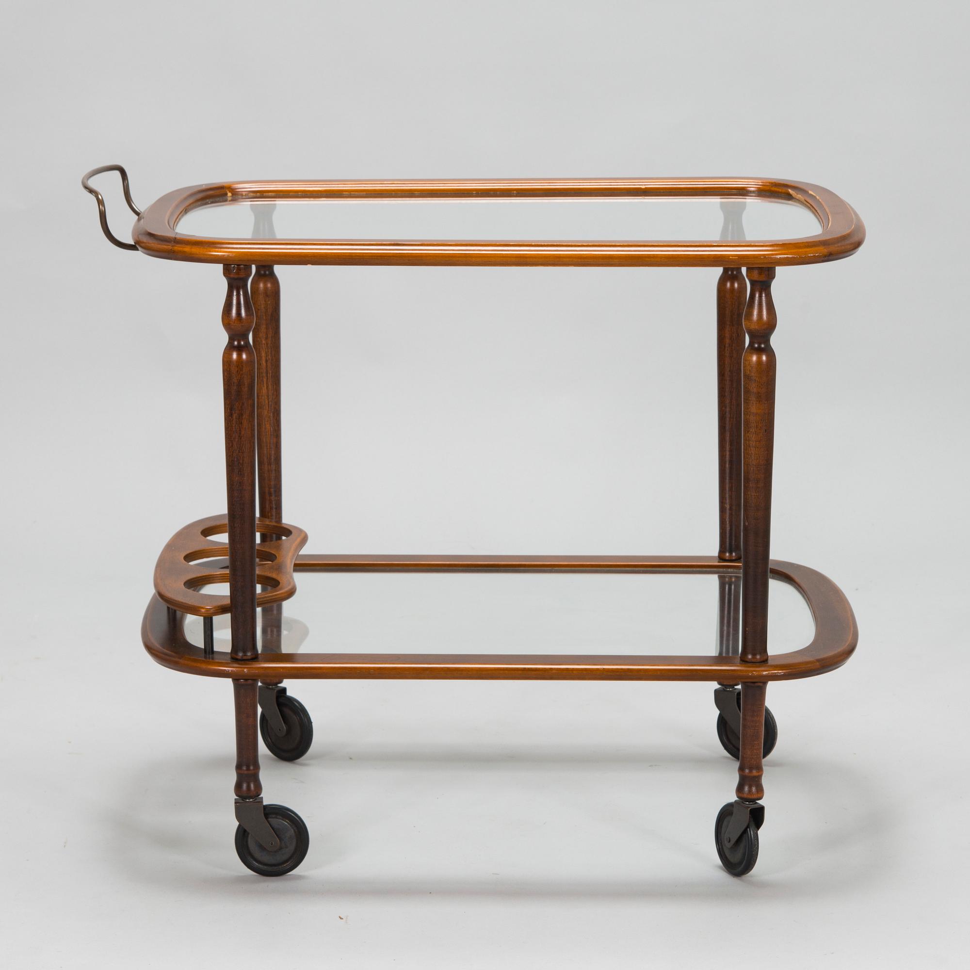 Serveringsvagn, 1900-talets slut.