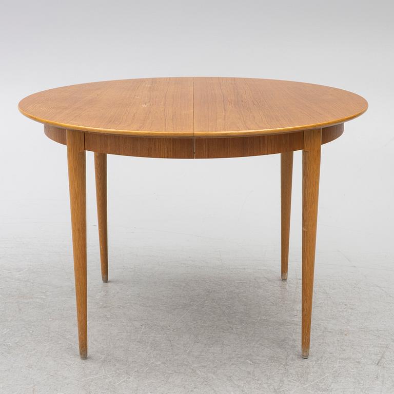 Dining table, mid-20th century.
