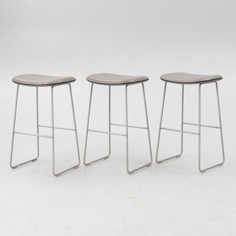 Jasper Morrison, barpallar, 3 st, "Hi-Pad", Cappellini.