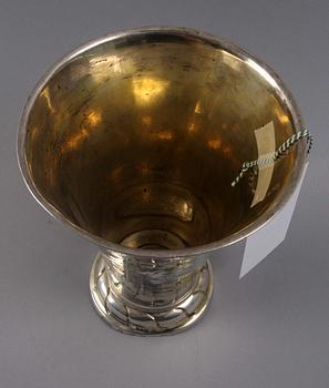 BÄGARE, silver. Johan Gabriel Weste, Stockholm 1784.