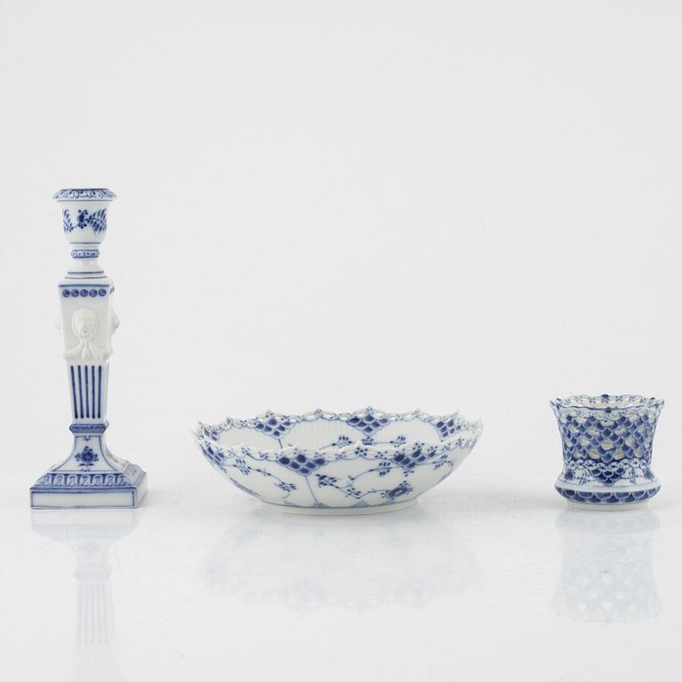 An 59-piece 'Musselmalet' porcelain service, Royal Copenhagen, Denmark.