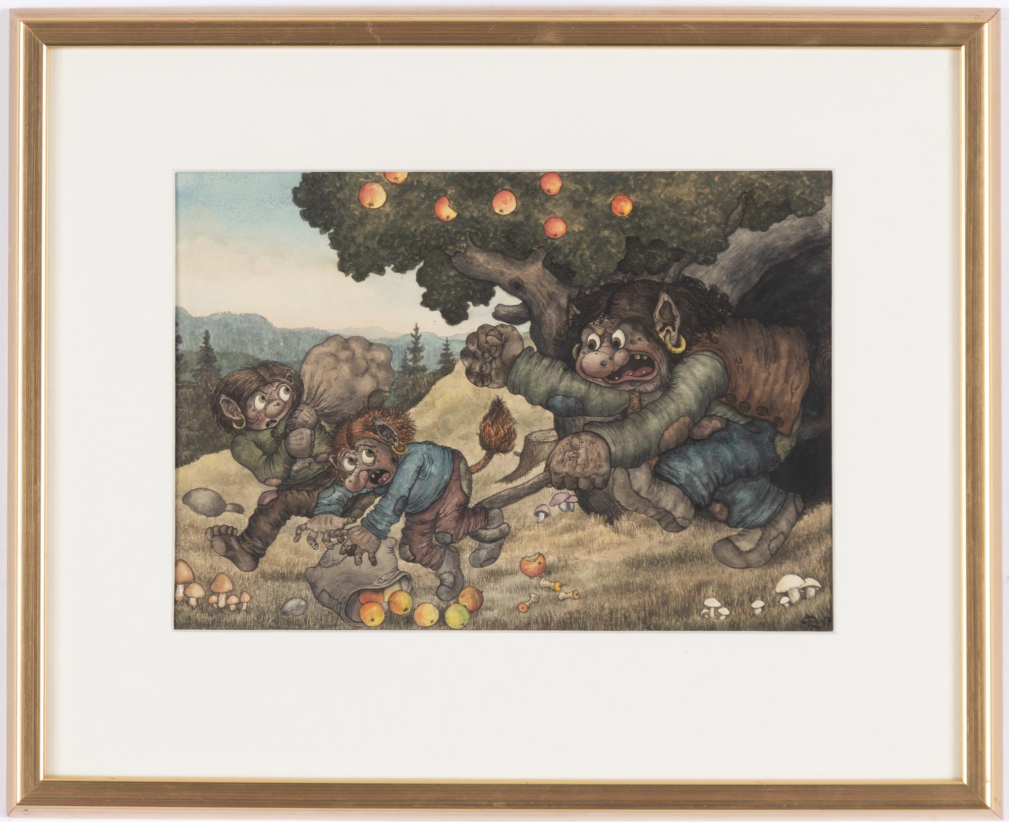 Rolf Lidberg, The Apple thieves.