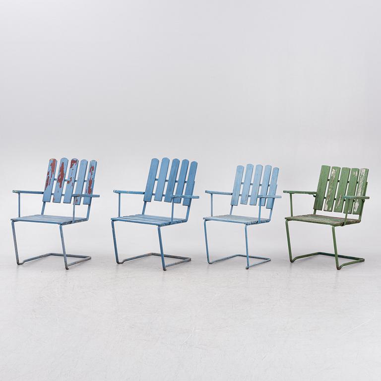 Garden chairs, 4 pcs, "Chair A2", Grythyttan.