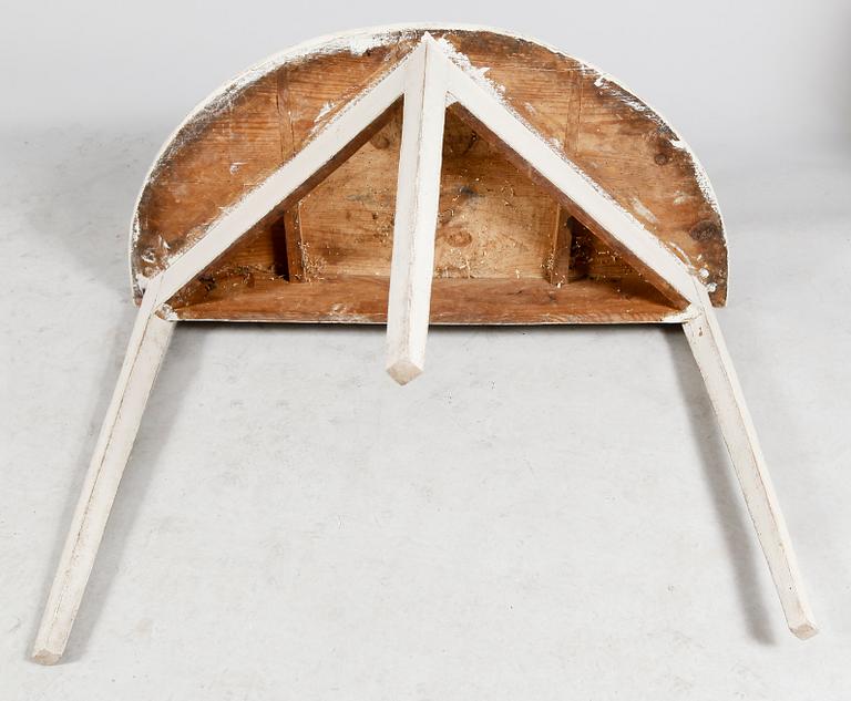 VÄGGBORD, 1 par, 1800-talets första hälft.