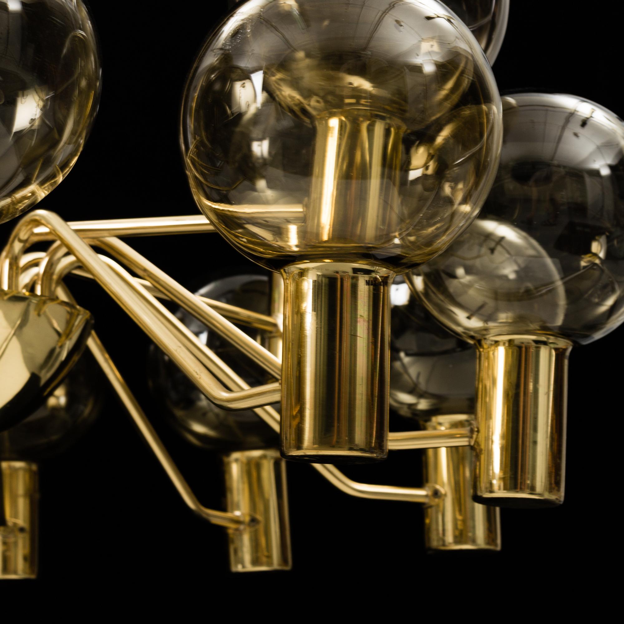 A second half of the 20th century ceiling light by Hans-Agne Jakobsson.