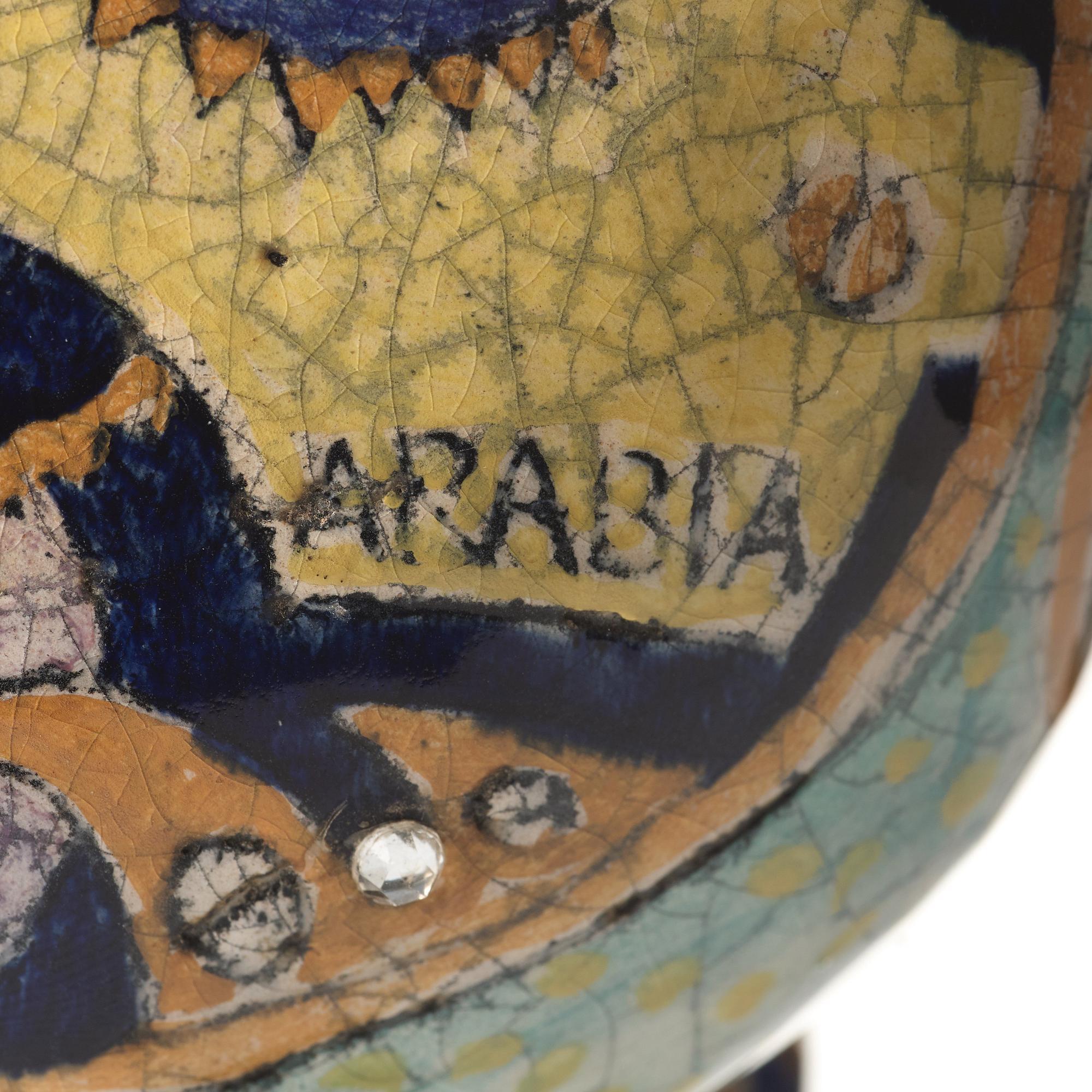 Birger Kaipiainen, a ceramic sculpture of a bird, Arabia, Finland 1958.