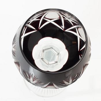 Wine glasses, 20th century (13 pcs).