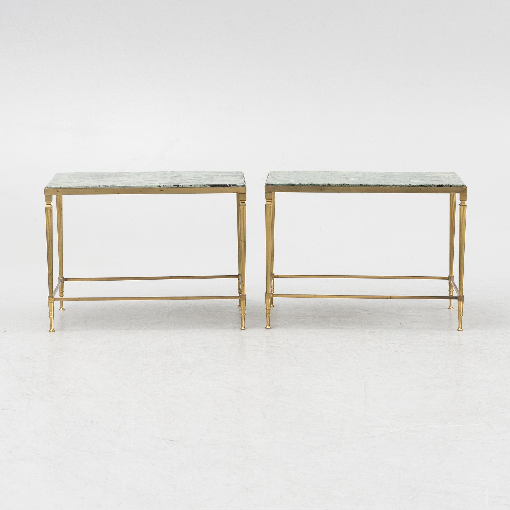 Sidobord, ett par, Italien, 1900-talets andra hälft.